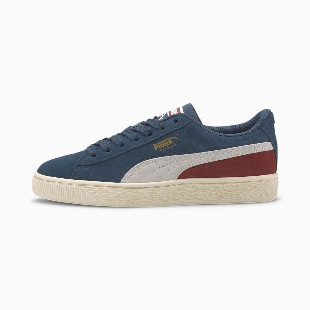 Puma Suede Classic Lány Sportcipő - Sötétkék/Krém ( Hungary - QGXDU6823 )